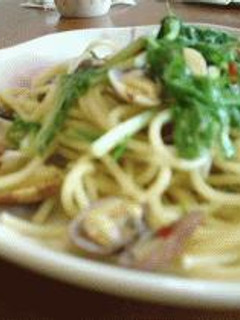あさりと水菜のペペロンチーノ-レシピのメイン写真