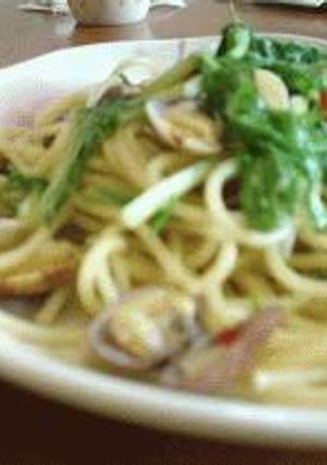 あさりと水菜のペペロンチーノ-レシピのメイン写真