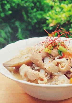 居酒屋の味♪汁まで飲めるもつ煮♪作り置き-レシピのメイン写真