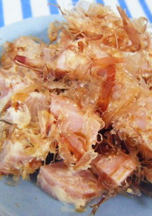 ３０秒☆お弁当に魚二マヨカツオ風味♡-レシピのメイン写真