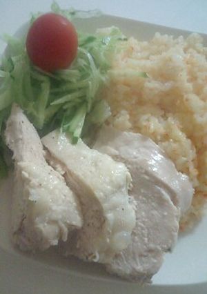 茹鶏と人参ライス-レシピのメイン写真