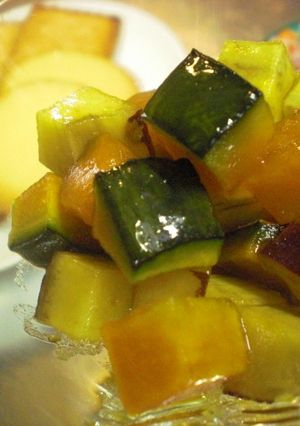 ○秋野菜とラム酒の甘煮○-レシピのメイン写真