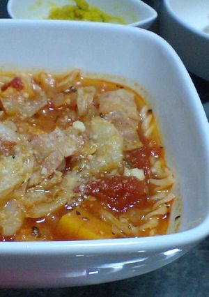 とにかく煮るだけ！ミネストローネ-レシピのメイン写真