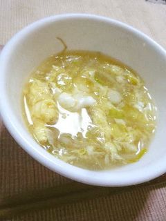 もやしとねぎの卵スープ-レシピのメイン写真