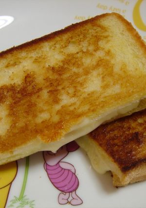 フライパンでホットサンド☻簡単朝食ランチ-レシピのメイン写真
