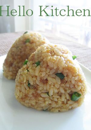 天かすひつまぶしおにぎり-レシピのメイン写真
