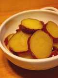 ぱぱっと簡単、さつまいもの甘煮