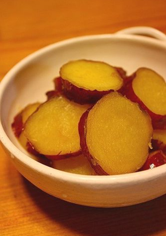 ぱぱっと簡単、さつまいもの甘煮-レシピのメイン写真