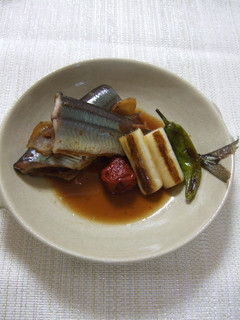 さんまの梅煮-レシピのメイン写真