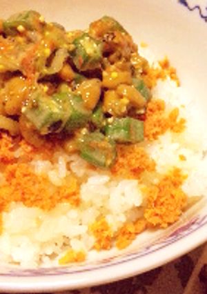納豆オクラ丼☆-レシピのメイン写真