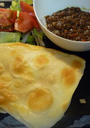 サクサクの小麦焼き（ピタパン風）-レシピのメイン写真