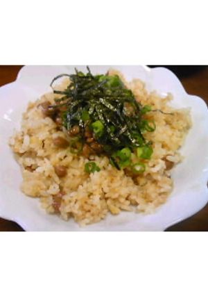 納豆チャーハン-レシピのメイン写真