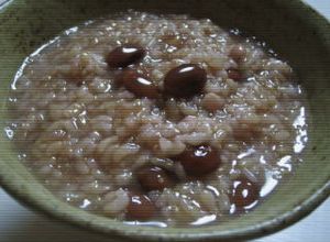 ちょうど一人分☆毎朝食べたい！黒豆玄米粥-レシピのメイン写真