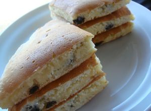 簡単✿レーズンとチーズのホットケーキ✿-レシピのメイン写真