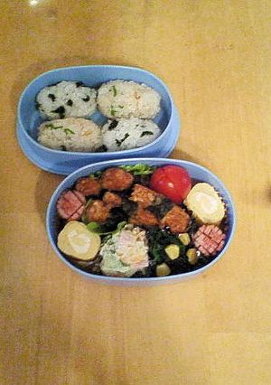 ｢お弁当…鶏肉の磯辺揚げ｣-レシピのメイン写真