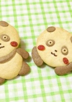 パンダクッキー-レシピのメイン写真