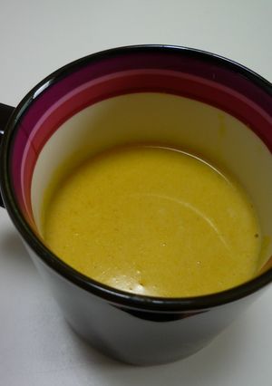 濃厚★牛乳だけでのばす！かぼちゃのスープ-レシピのメイン写真