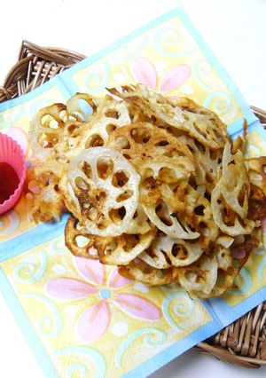 ポテトチップみたいなレンコンチップ♪-レシピのメイン写真