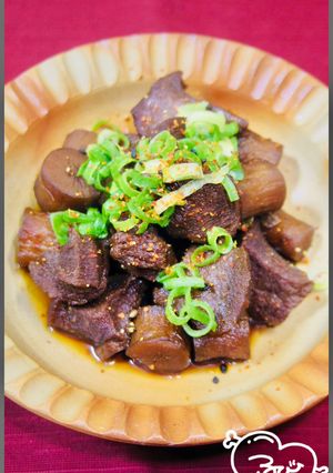 元ステーキ職人の牛タン先とごぼうの炒り煮-レシピのメイン写真