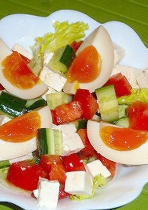 豆腐のサラダ-レシピのメイン写真