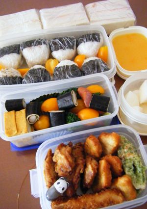 当日ラクチン☆２００９運動会　お弁当☆-レシピのメイン写真