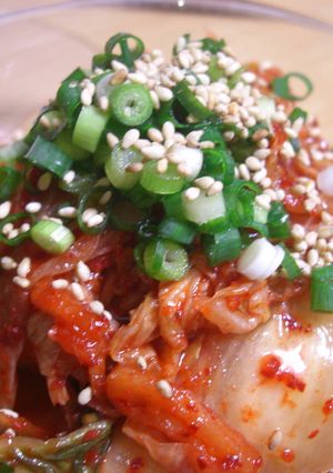 我が家のキムチの食べ方-レシピのメイン写真