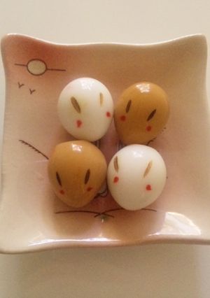 キャラ弁に☆簡単かわいいうずらうさぎ-レシピのメイン写真