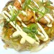 お豆腐入り♪シーフードお好み焼