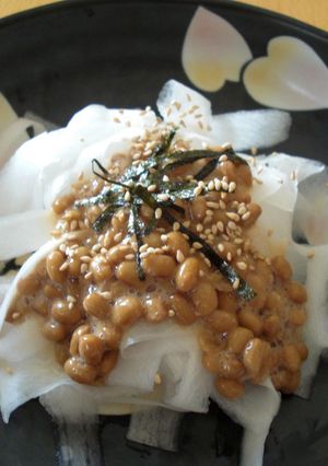 ダイエット☆大根で納豆パスタ-レシピのメイン写真