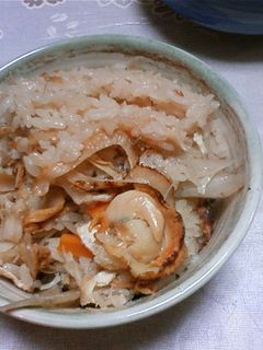 めんつゆでホタテの炊き込みご飯-レシピのメイン写真