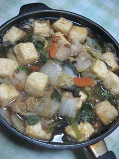 豆腐となめこのみぞれ鍋(^。^)-レシピのメイン写真