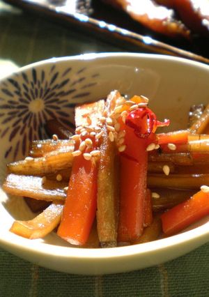 和食の定番【きんぴらごぼう】-レシピのメイン写真