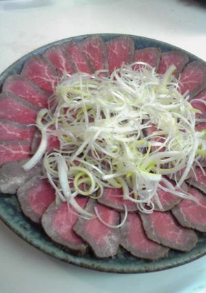 簡単! 牛肉のたたき-レシピのメイン写真