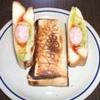 ホットサンド ホットドッグ風