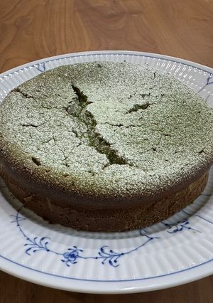 カフェの【濃厚抹茶ケーキ】-レシピのメイン写真