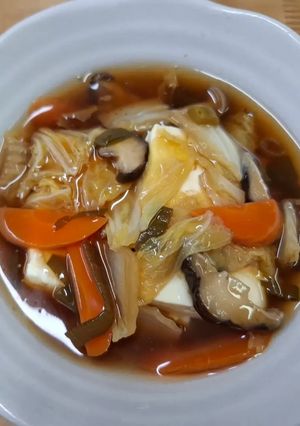 野菜あんかけ豆腐-レシピのメイン写真