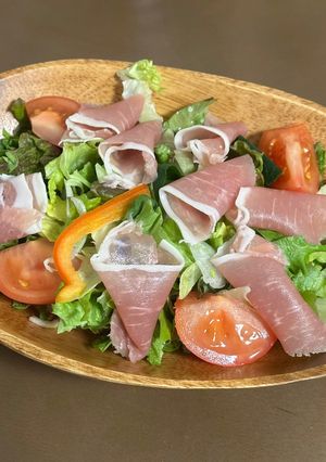 生ハムトマトサラダ-レシピのメイン写真