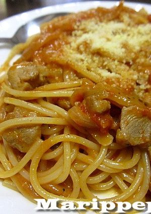 トマトクリームのチキンパスタ-レシピのメイン写真