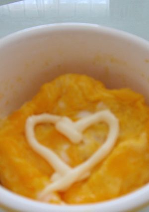 レンジで簡単♪卵焼き！？-レシピのメイン写真