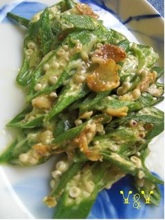 オクラのにんにくチーズ焼き✯-レシピのメイン写真
