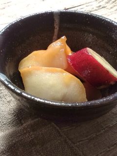 さつまいもとリンゴのはちみつレモン煮-レシピのメイン写真