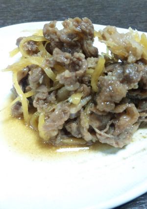 神戸牛　当座煮-レシピのメイン写真