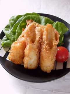 ちくわの明太子天ぷら-レシピのメイン写真