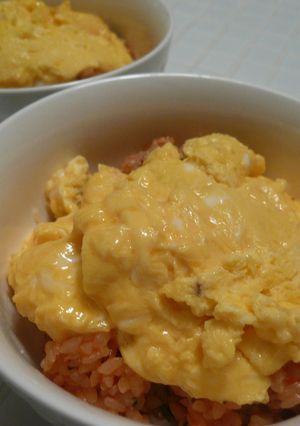 ふわとろオムライ丼-レシピのメイン写真