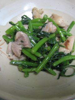 春菊と鳥肉のナムル-レシピのメイン写真