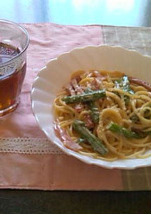 かんたん♪クリームパスタ-レシピのメイン写真