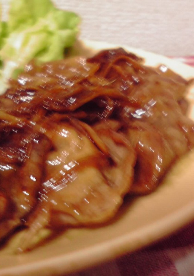 ☆豚のしょうが焼き☆簡単配合☆-レシピのメイン写真