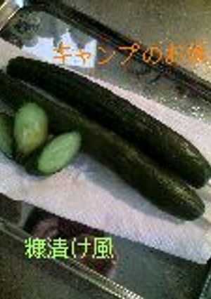 ♪行楽に。きゅうりのパン粉一本漬け-レシピのメイン写真