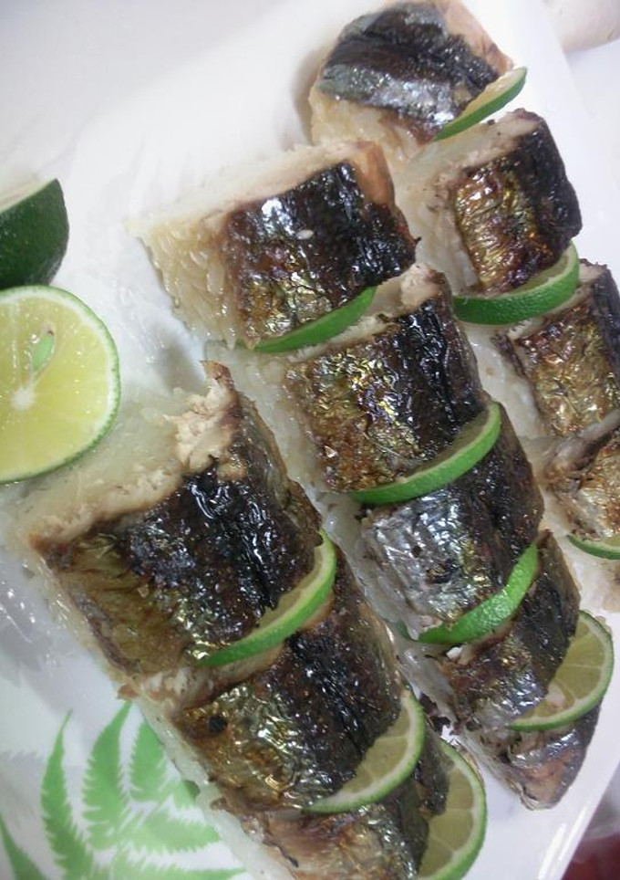 秋刀魚の棒寿司-レシピのメイン写真