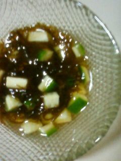 もずく酢きゅうり*-レシピのメイン写真